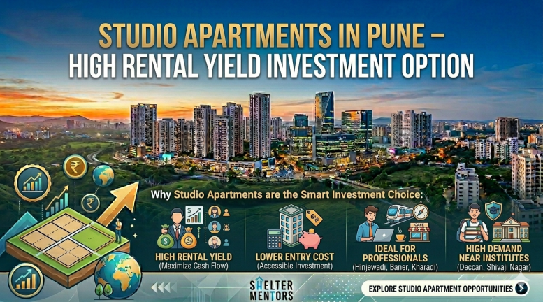 Studio Apartments in Pune – High Rental Yield Investment Option