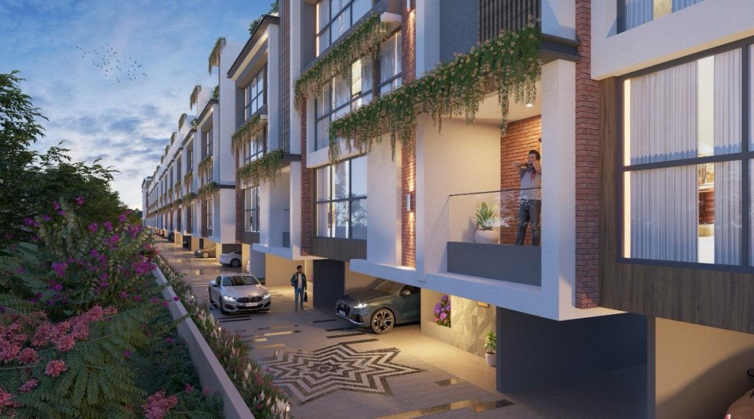 Green Alley Row Houses,Vishal Nagar